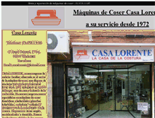 Tablet Screenshot of casalorente.com